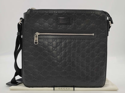 GUCCI Guccissima Gucci Shoulder Bag Black/Guccissima 406408 Shoulder Bag