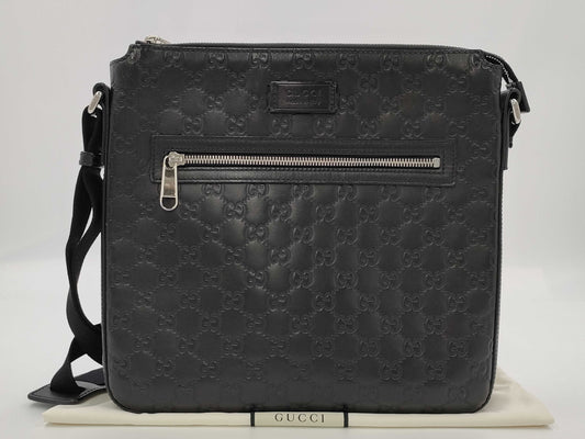 GUCCI Guccissima Gucci Shoulder Bag Black/Guccissima 406408 Shoulder Bag