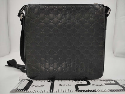 GUCCI Guccissima Gucci Shoulder Bag Black/Guccissima 406408 Shoulder Bag
