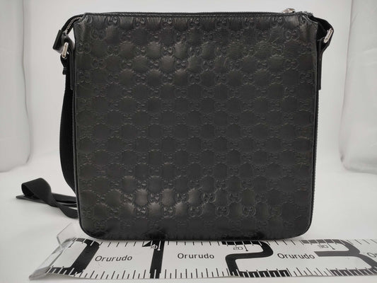 GUCCI Guccissima Gucci Shoulder Bag Black/Guccissima 406408 Shoulder Bag