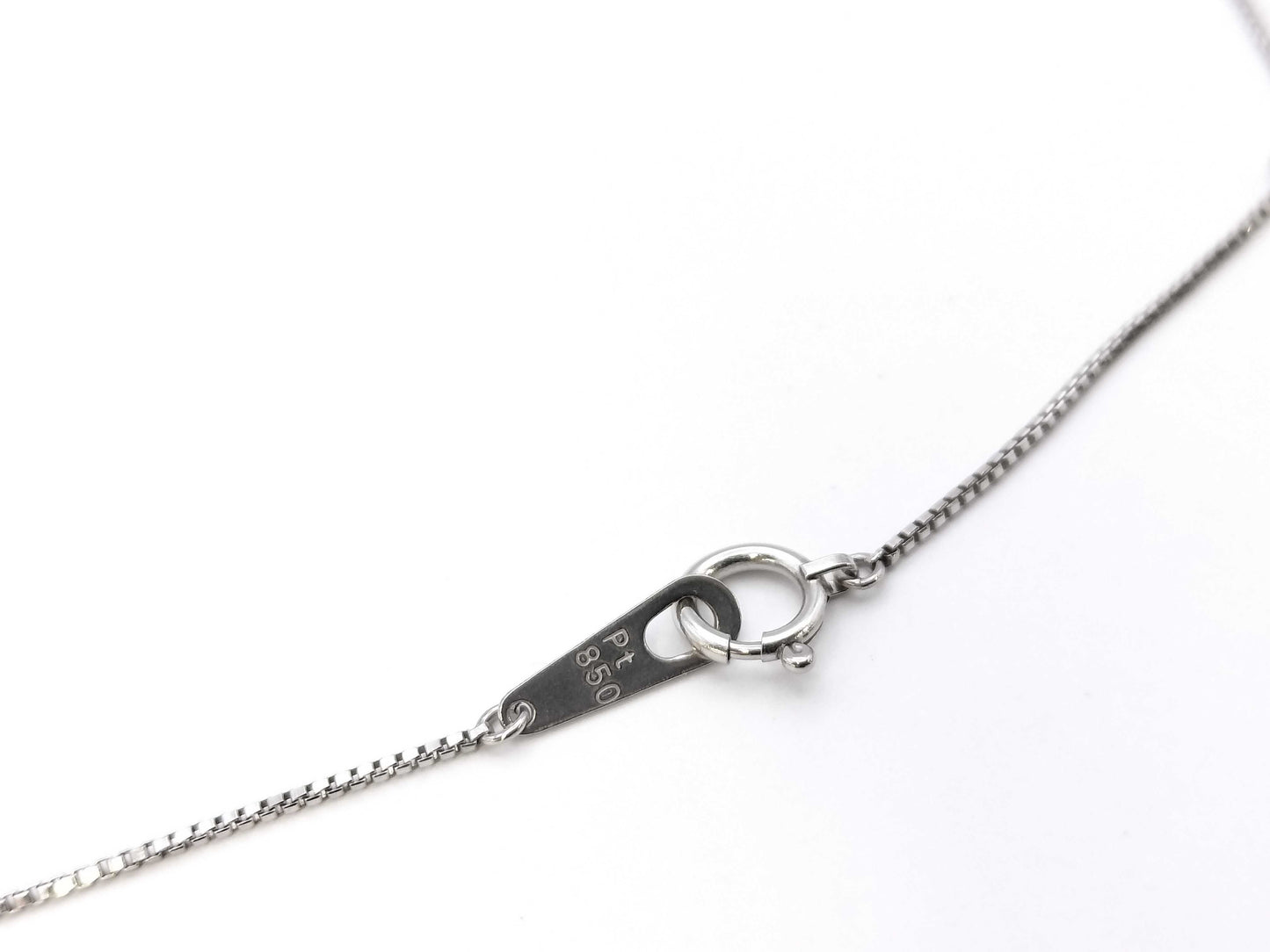 D0.467ct PT900/PT850 2.9g Necklace 