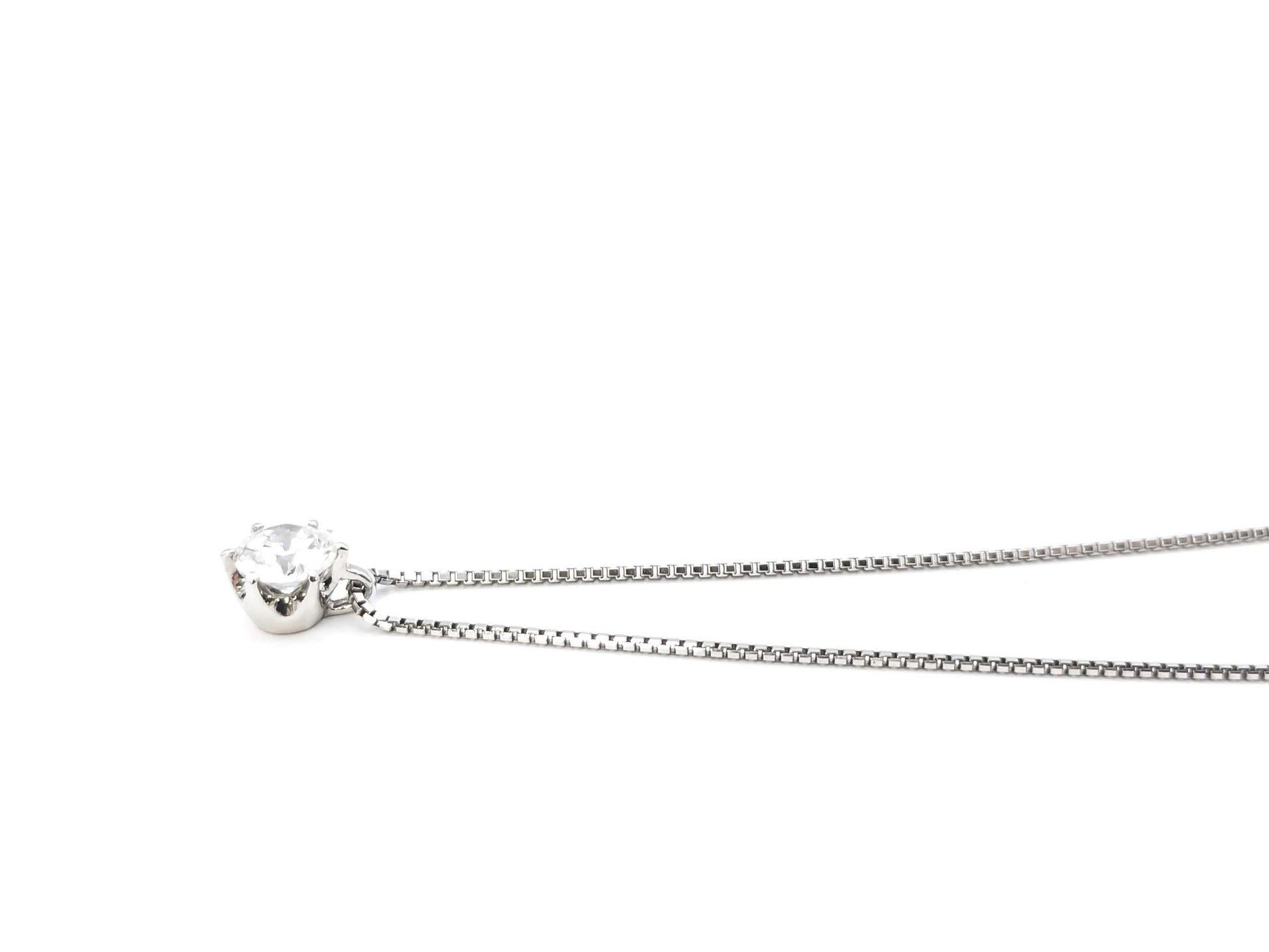 D0.467ct PT900/PT850 2.9g Necklace 
