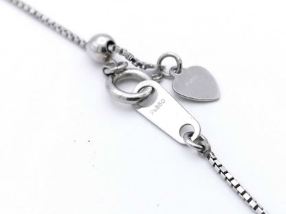 D1.012ct PT900/PT850 4.0g Necklace 