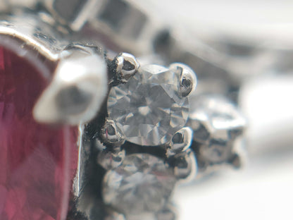 R0.40ct D0.07ct PT900 4.6g Ring 