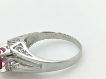 R0.54ct D0.06ct PT900 4.2g Ring 