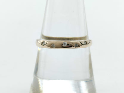 D0.06ct K10 0.9g Ring 