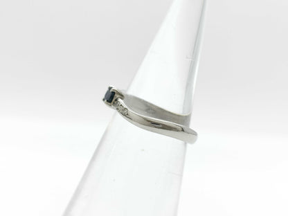 S 0.27ct D 0.01ct PT850 2.2g Ring 