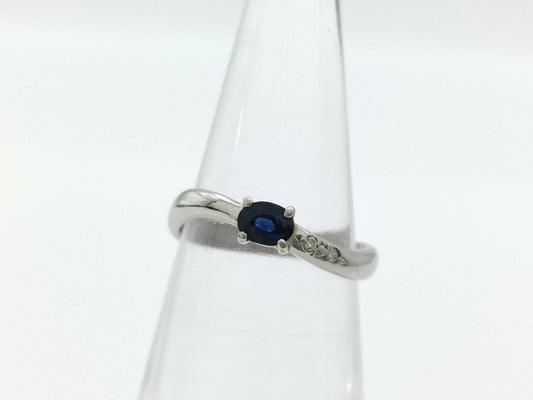 S 0.27ct D 0.01ct PT850 2.2g Ring 
