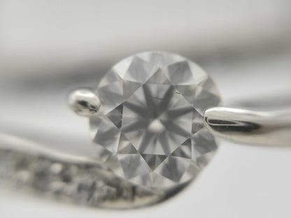 D0.240ct FD0.03ct PT900 3.2g Ring 
