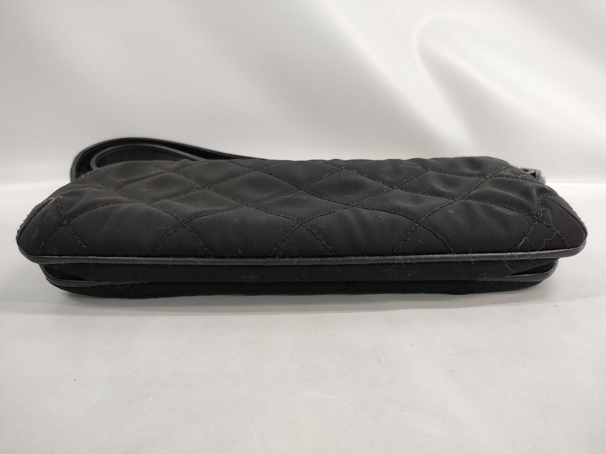 CHANEL 2.55 Nylon Shoulder Bag 