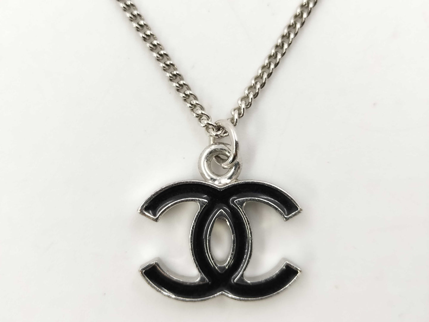 CHANEL necklace black necklace
