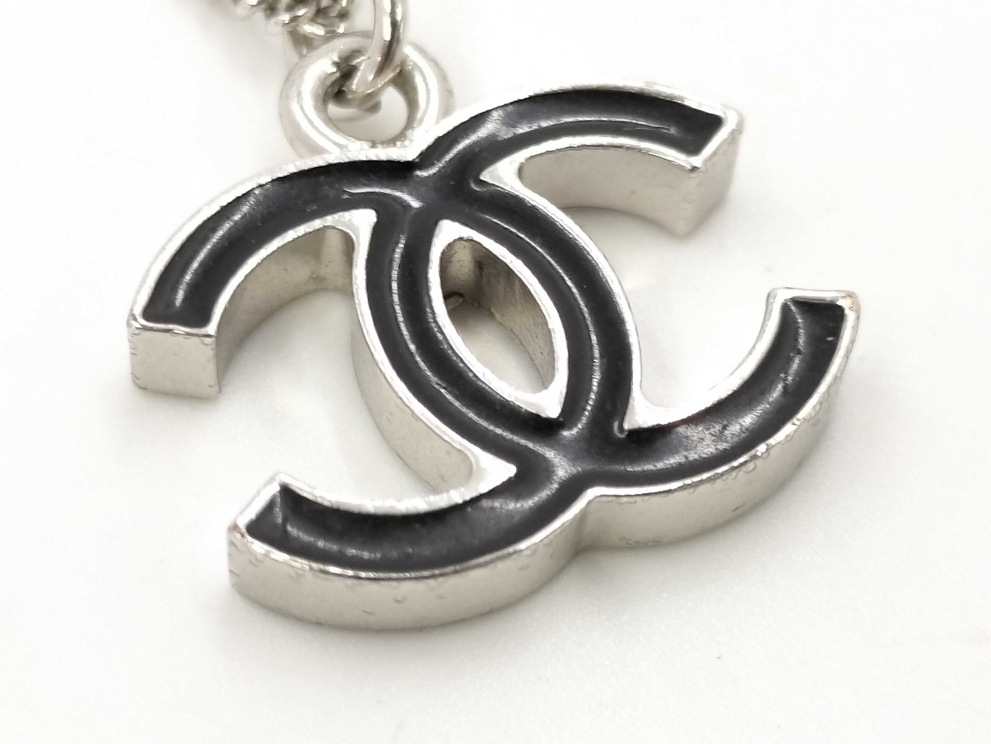 CHANEL necklace black necklace