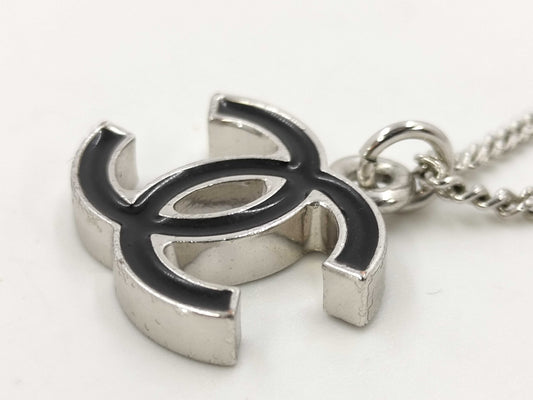 CHANEL necklace black necklace