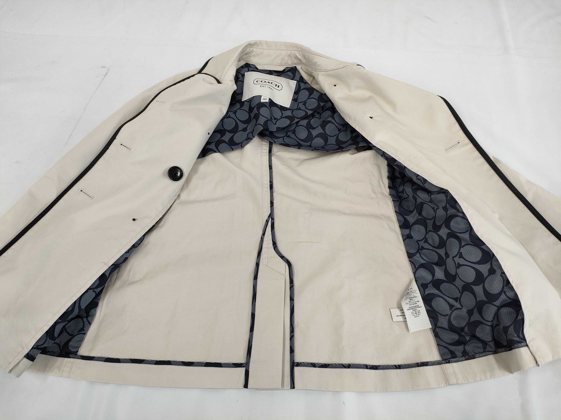 COACH COACH Trench Coat XS Coat