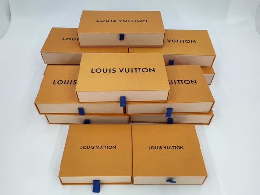 12 Empty Louis Vuitton Boxes for Wallets, Small Items, etc. 