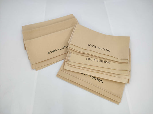 LOUIS VUITTON Dust Bags for Long Wallets, 20-Pack 