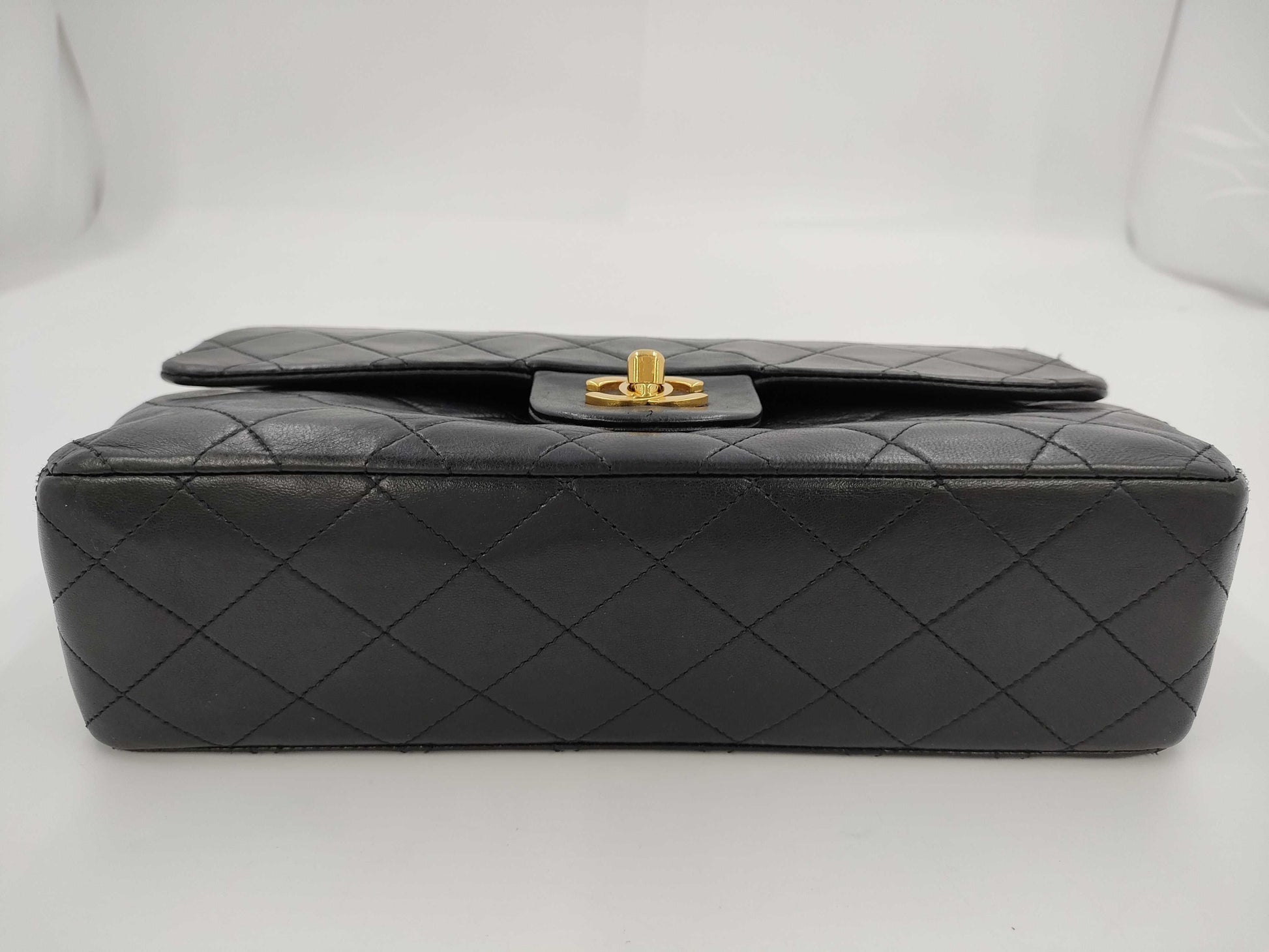 CHANEL Shoulder Bag W Flap Black