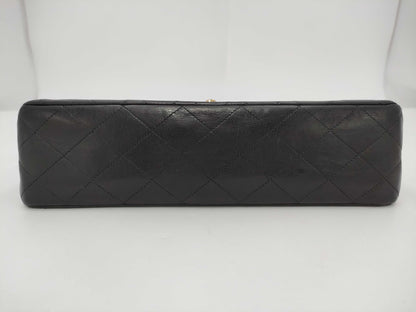 CHANEL Shoulder Bag W Flap Black
