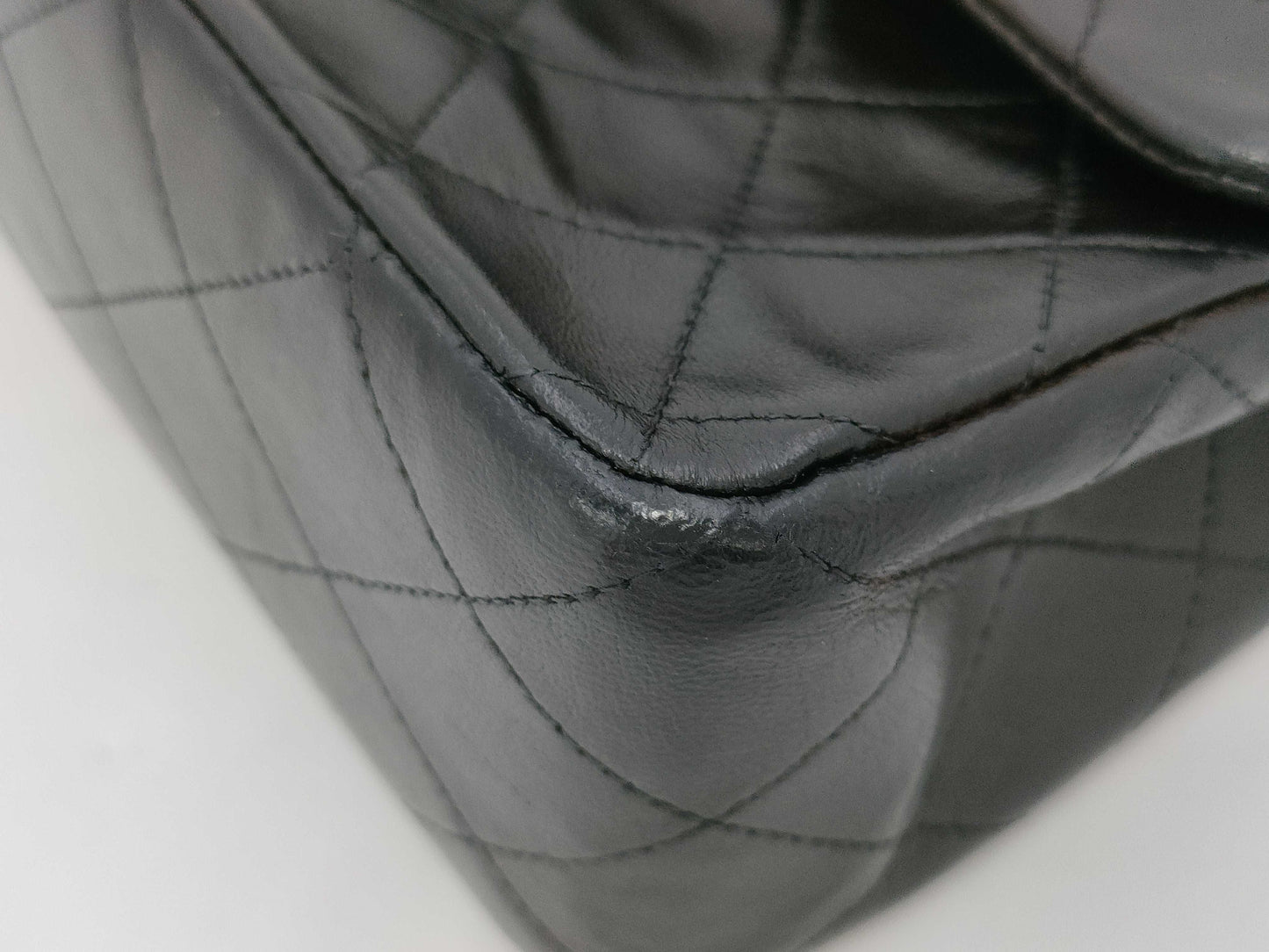 CHANEL Shoulder Bag W Flap Black