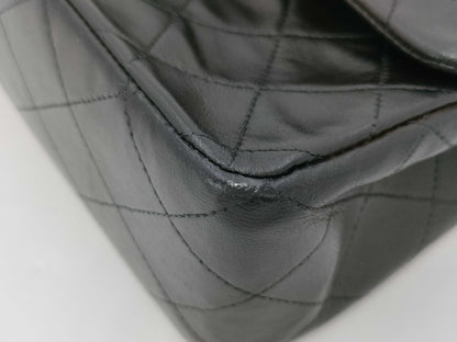 CHANEL Shoulder Bag W Flap Black