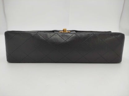 CHANEL Shoulder Bag W Flap Black