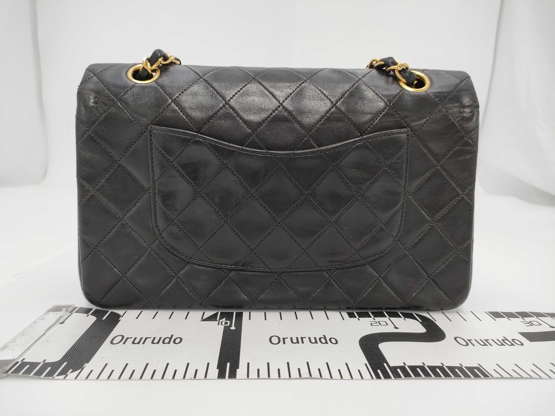 CHANEL Shoulder Bag W Flap Black