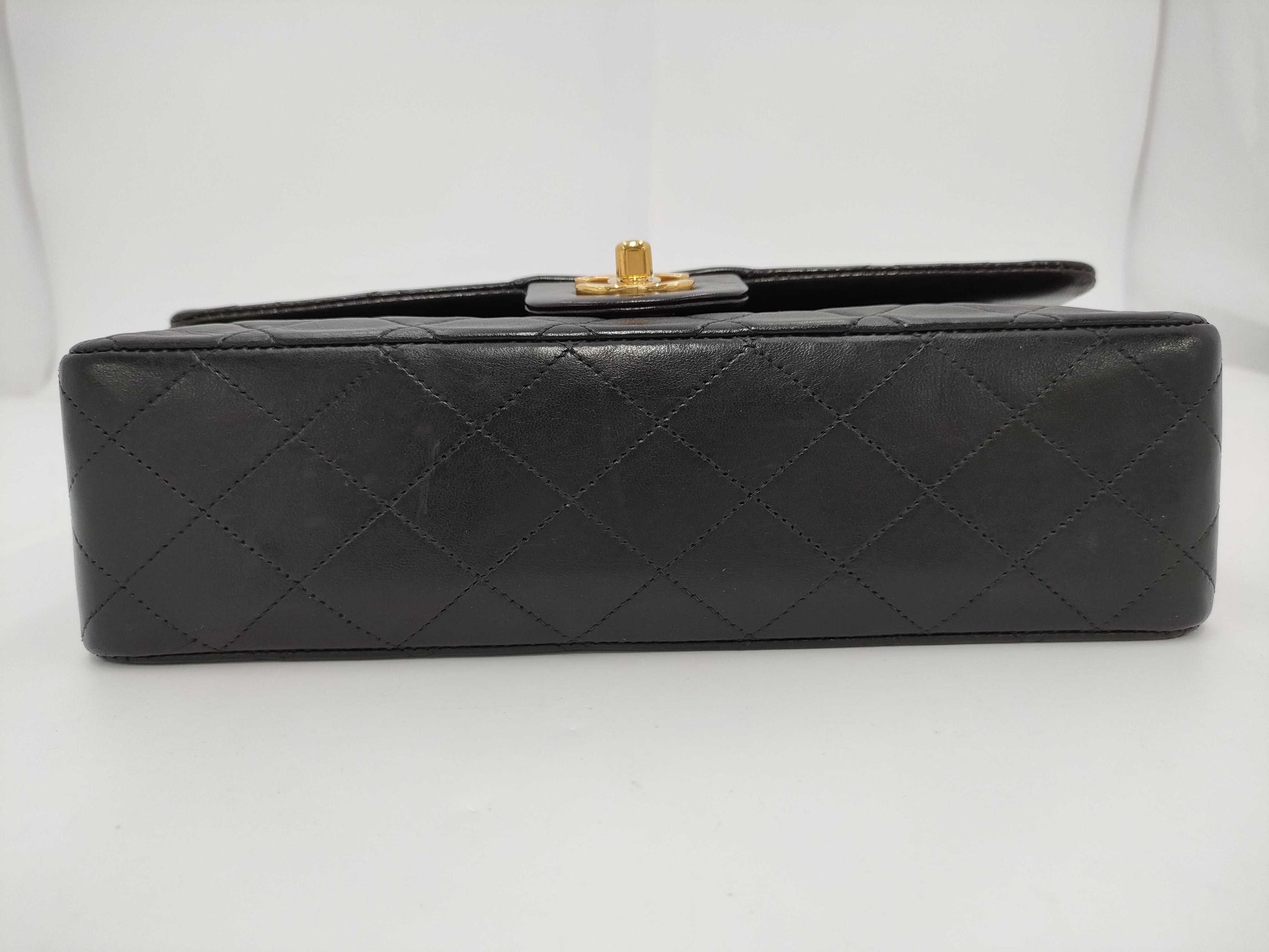 CHANEL Shoulder Bag W Flap Black