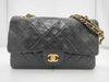 CHANEL Shoulder Bag W Flap Black