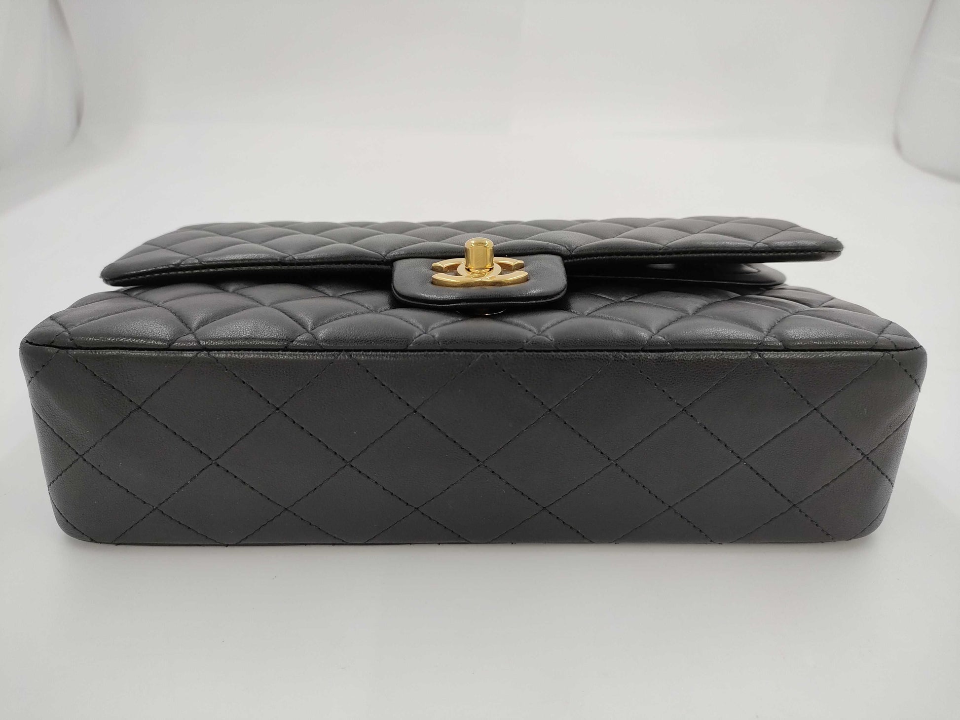 CHANEL Shoulder Bag W Flap Black