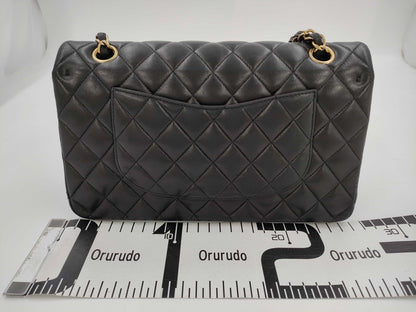 CHANEL Shoulder Bag W Flap Black
