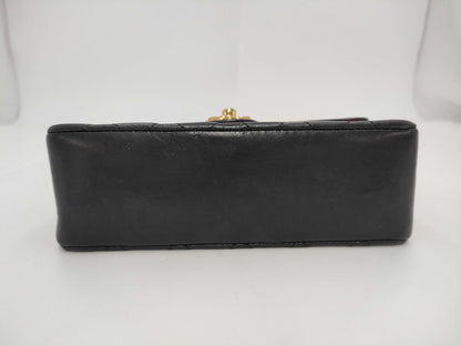 CHANEL Circle Shoulder Bag, Black