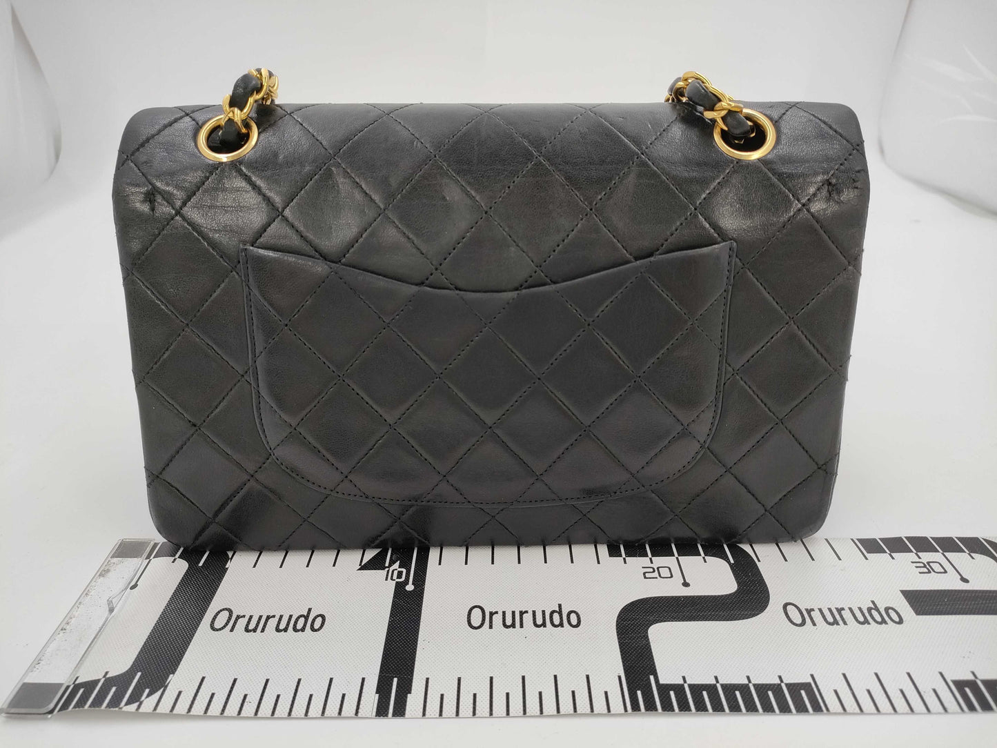 CHANEL Shoulder Bag W Flap Black