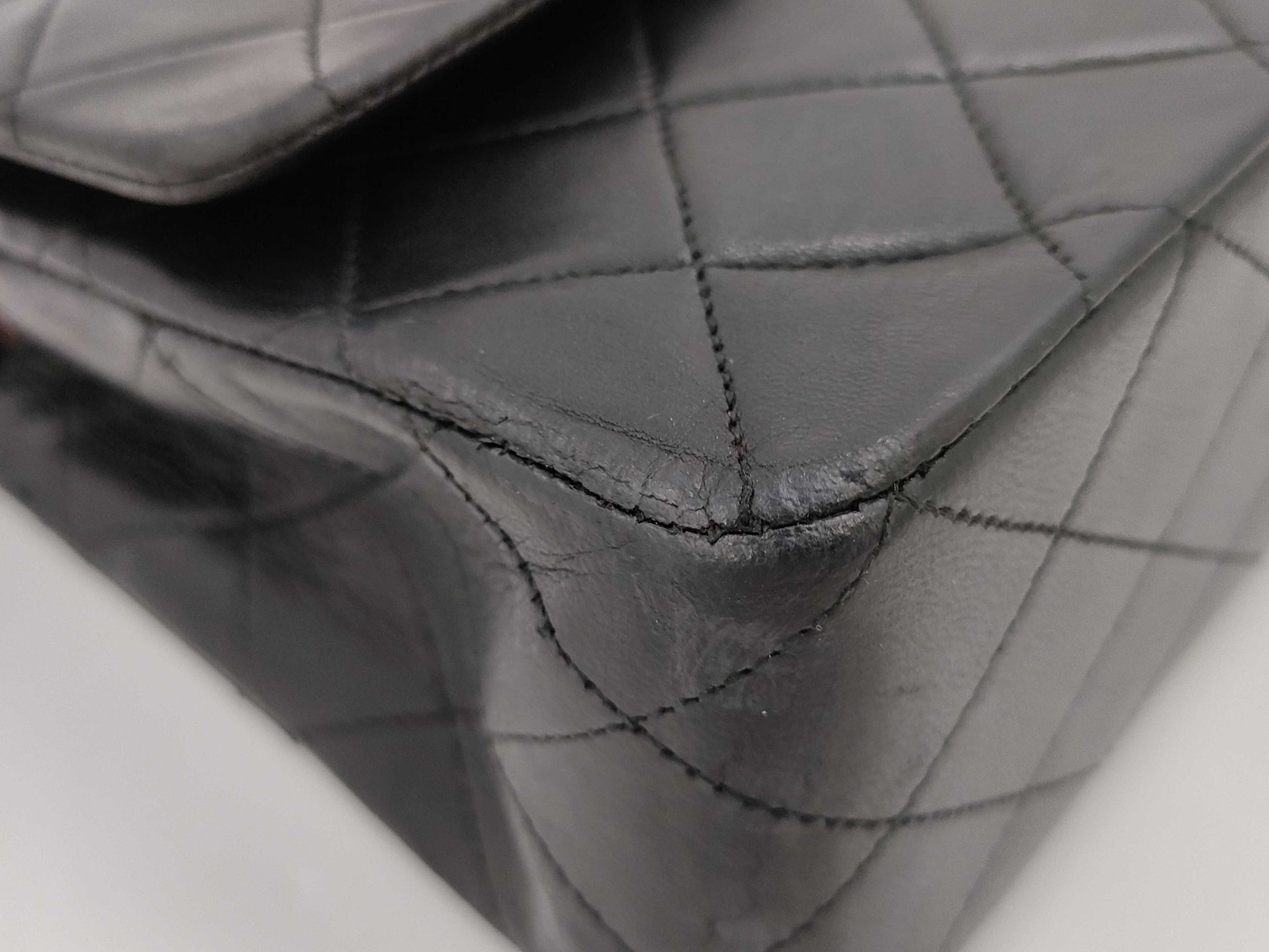 CHANEL Shoulder Bag W Flap Black