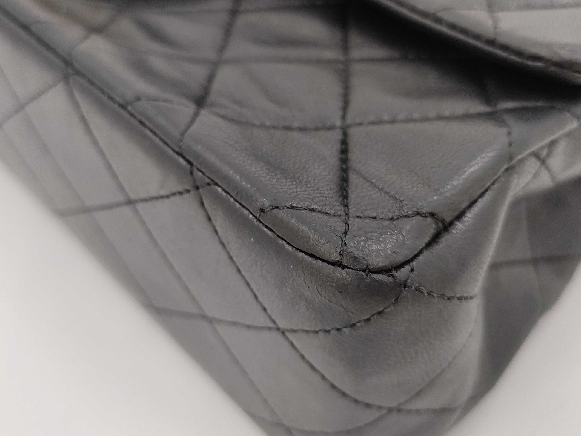 CHANEL Shoulder Bag W Flap Black