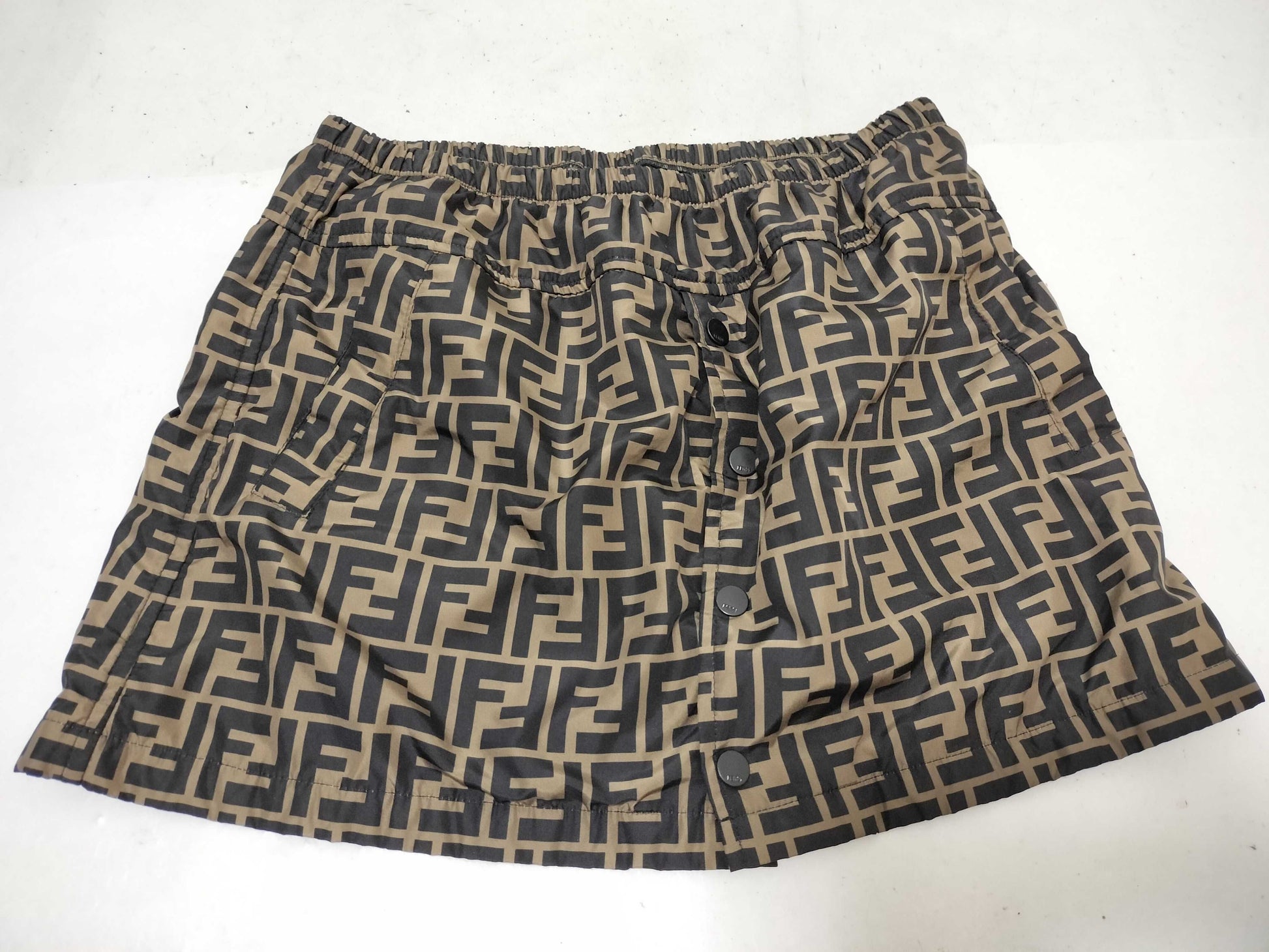 FENDI Zucca Print Mini Skirt Women's SM Skirt