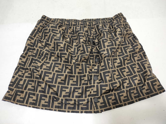 FENDI Zucca Print Mini Skirt Women's SM Skirt