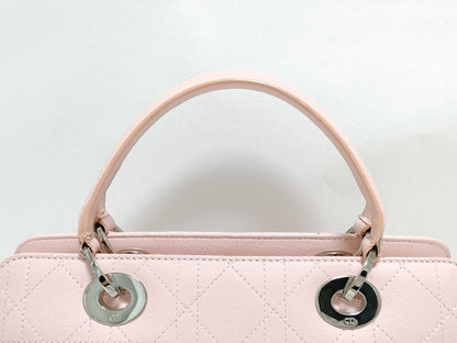 Dior Lady Dior Christian Dior Cannage Icon Charm Mini Handbag