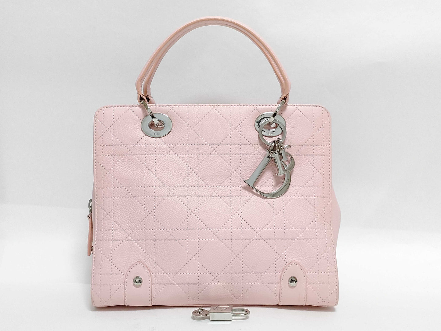Dior Lady Dior Christian Dior Cannage Icon Charm Mini Handbag