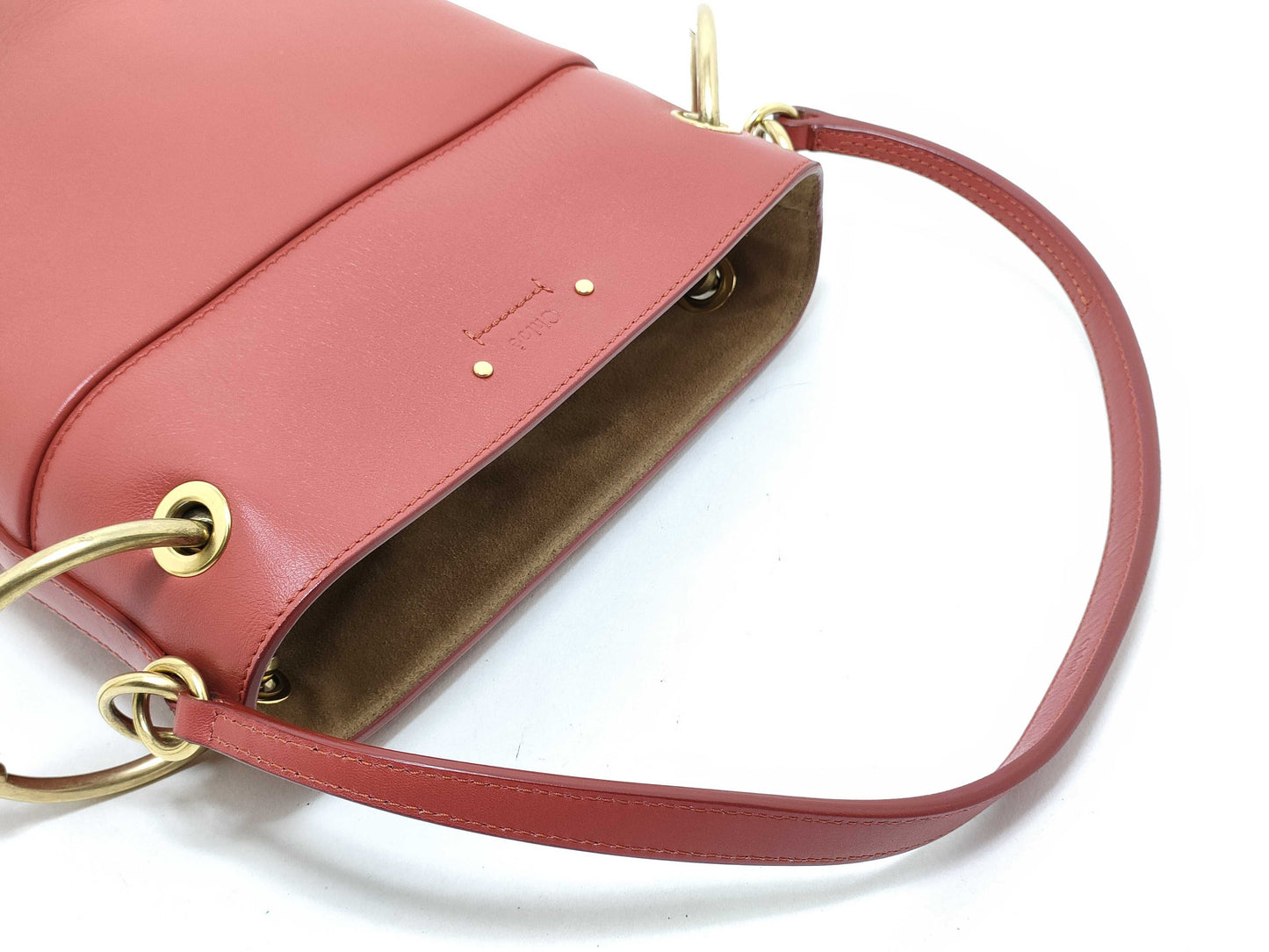 Chloe Leather Shoulder Bag Shoulder Bag
