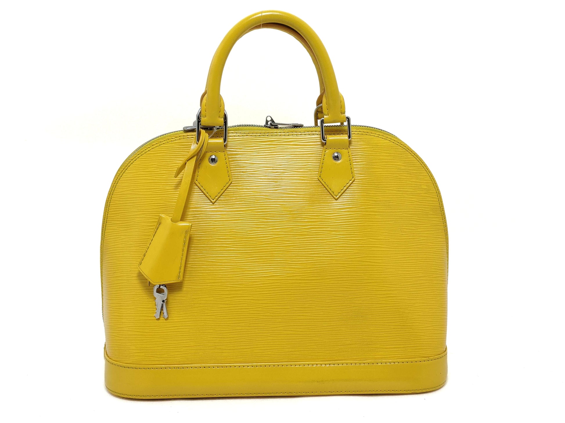 LOUIS VUITTON Epi LVLV Alma Epi Handbag