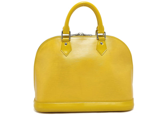 LOUIS VUITTON Epi LVLV Alma Epi Handbag