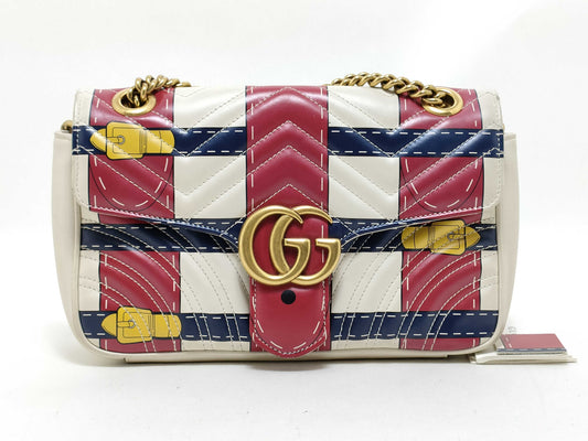 GUCCI GUCCI GUCCI GG Marmont Leather Shoulder Bag