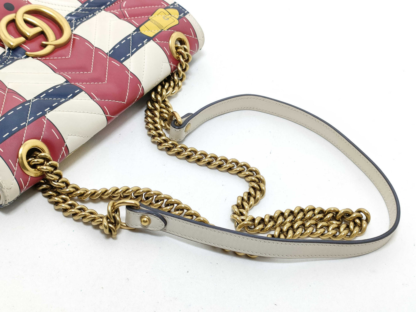 GUCCI GUCCI GUCCI GG Marmont Leather Shoulder Bag