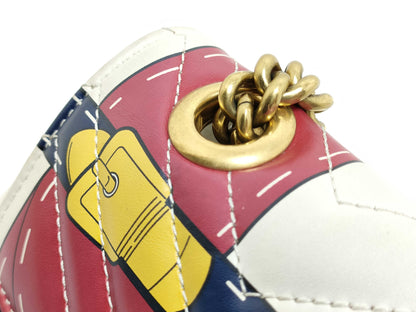 GUCCI GUCCI GUCCI GG Marmont Leather Shoulder Bag