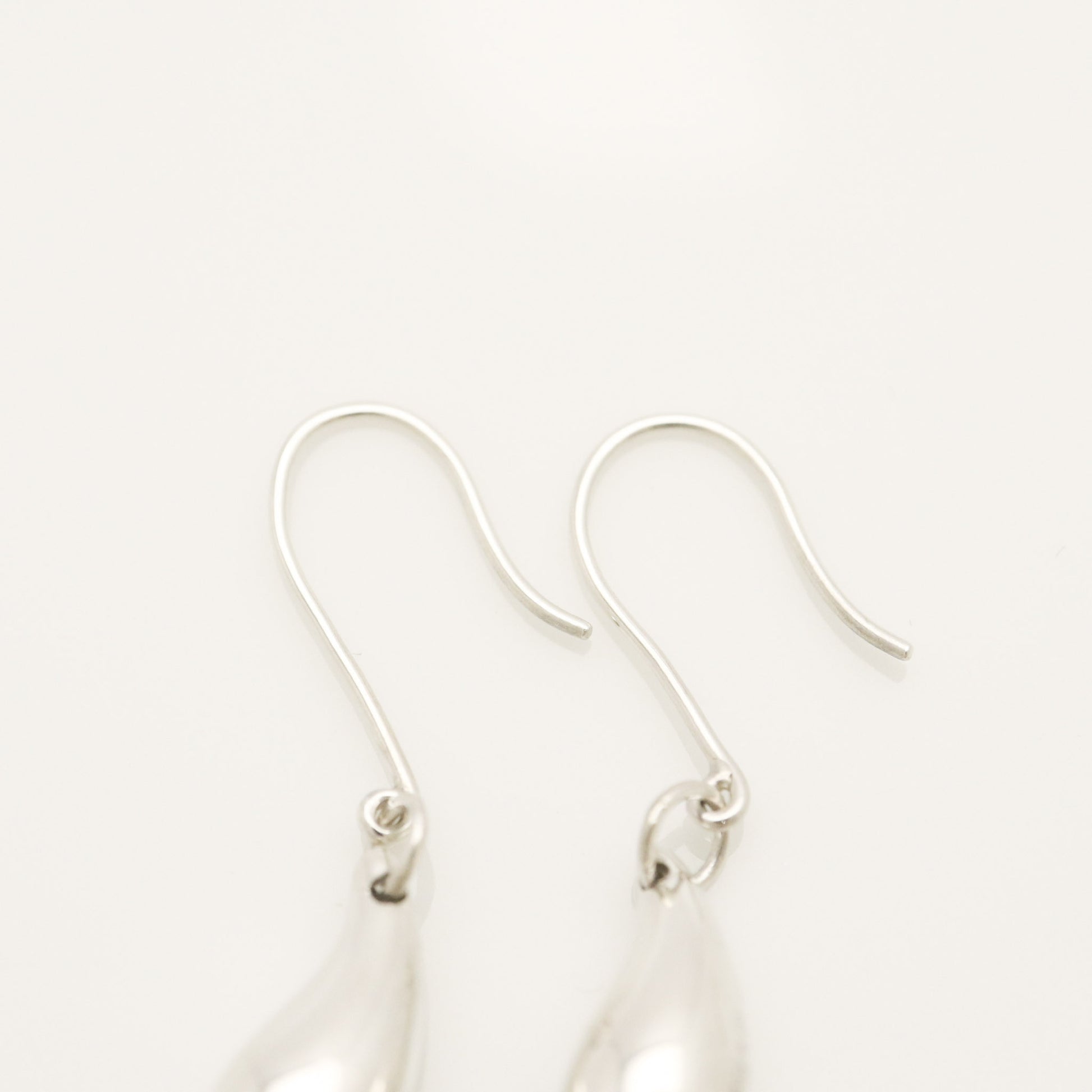 Tiffany & Co. Teardrop Earrings, 925 Sterling Silver, 3.53g