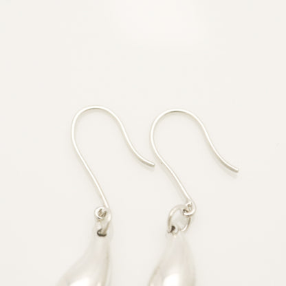 Tiffany & Co. Teardrop Earrings, 925 Sterling Silver, 3.53g