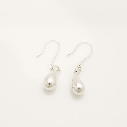 Tiffany & Co. Teardrop Earrings, 925 Sterling Silver, 3.53g