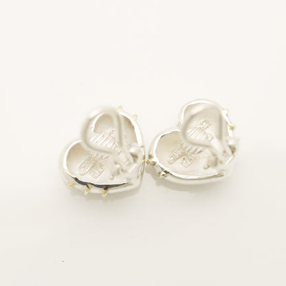 Tiffany & Co. Heart and Arrow Earrings in Sterling Silver , Weight: 6.64g