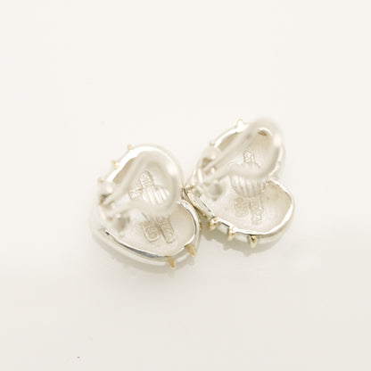 Tiffany & Co. Heart and Arrow Earrings in Sterling Silver , Weight: 6.64g