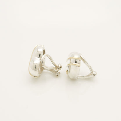 Tiffany & Co. Heart and Arrow Earrings in Sterling Silver , Weight: 6.64g